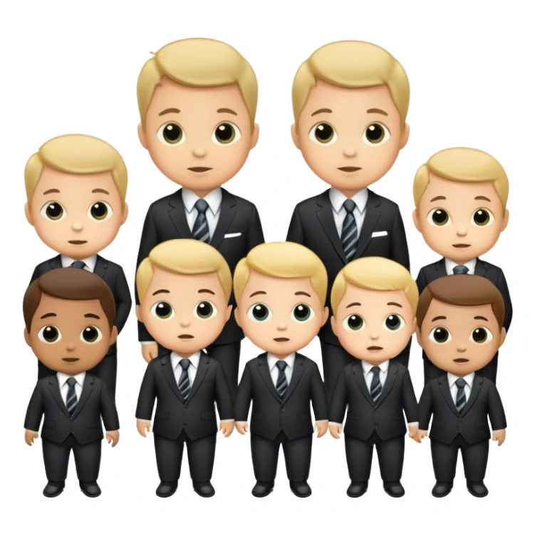 An annual baby boy conference sticker