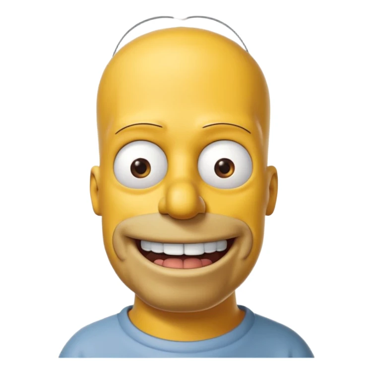 Homer Simpson sticker