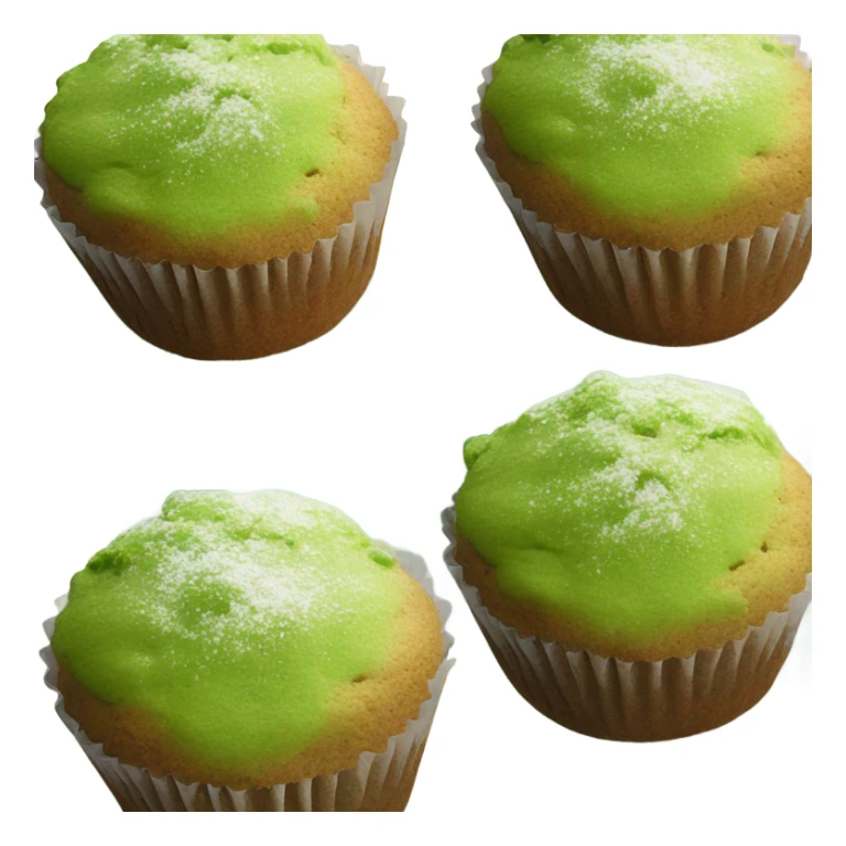 Matcha baked good sticker