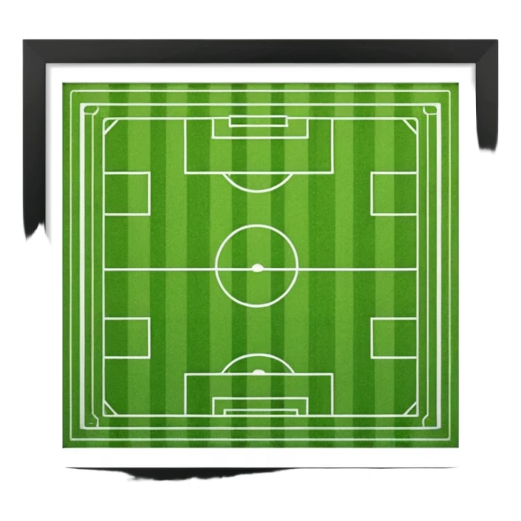 Campo fútbol sticker