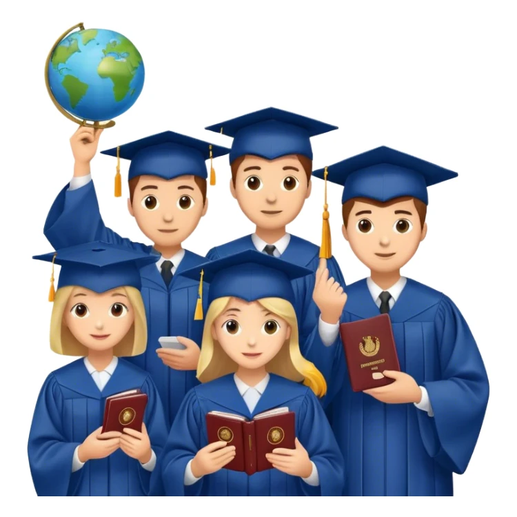 🎓 Finishing school and deciding which country to study in? 🌍 sticker