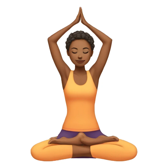 yoga  sticker