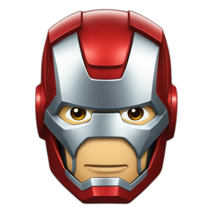 xi jinping Wearing iron man helmet sticker