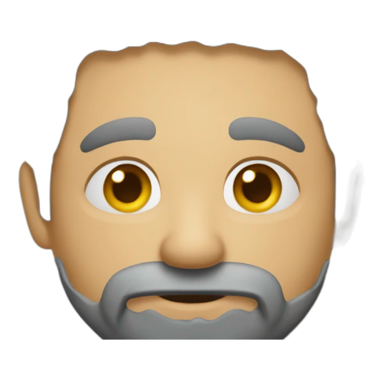 Homme tenant un cœur sticker