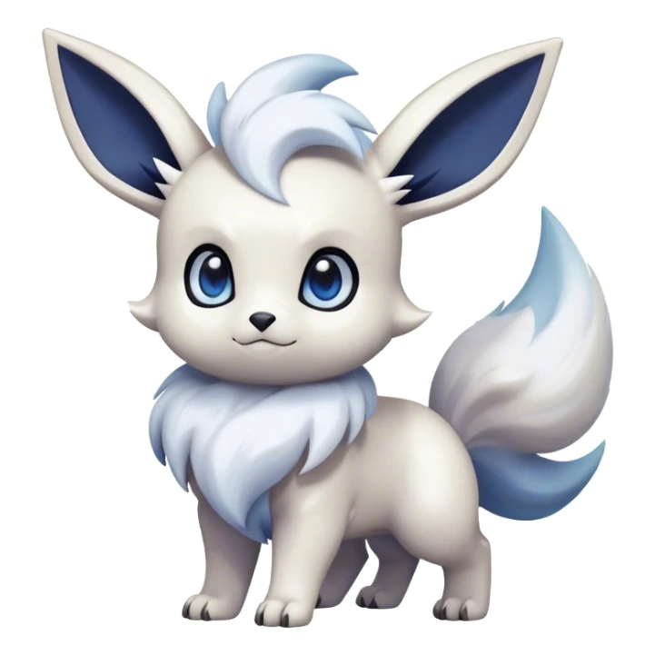 Epic Shiny Cool Cute Kawaii Eevee-Absol-Pokemon Full Body sticker