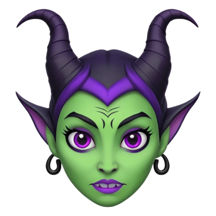 maleficent As a Emoji that don’t already exists. sticker