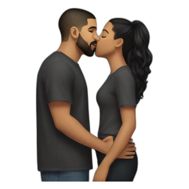 drake kiss sticker