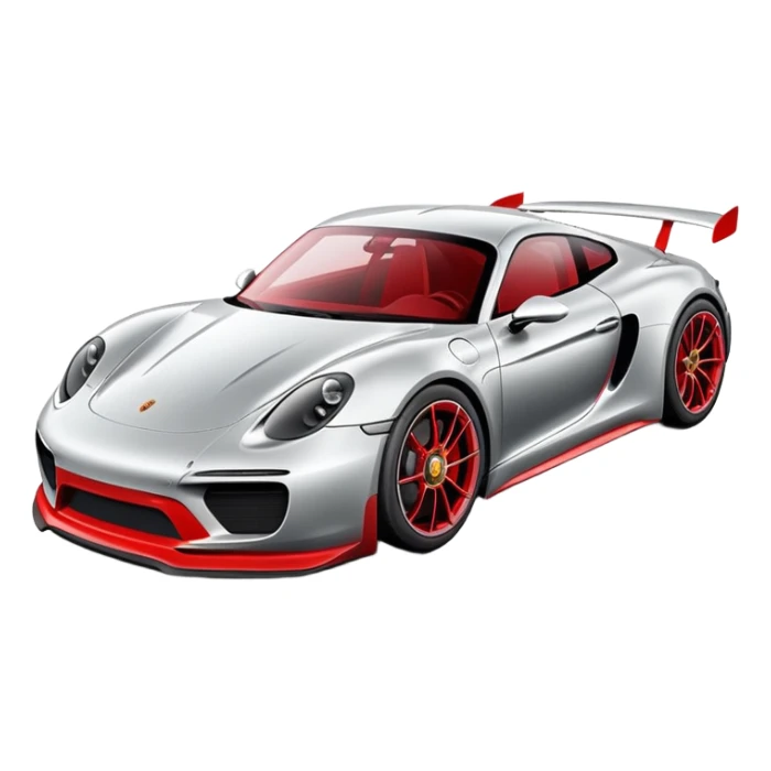 porsche sports car sticker