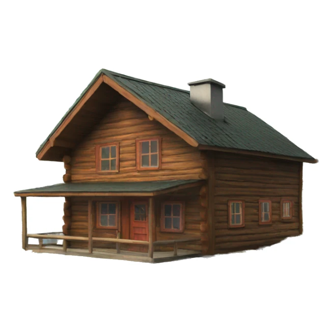 Norwegian Cabin sticker
