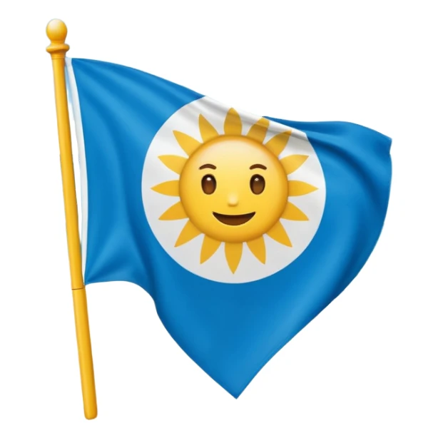 Hazme un emoji con la bandera de Baja California Sur sticker
