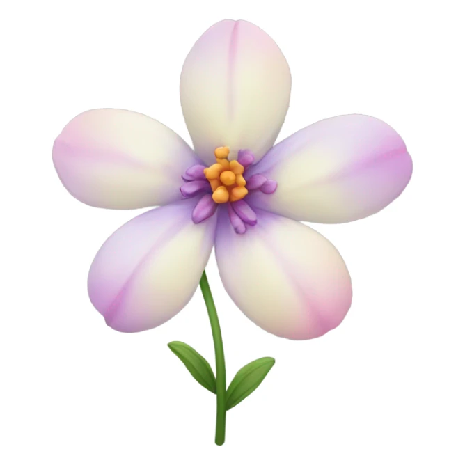 Flower sticker