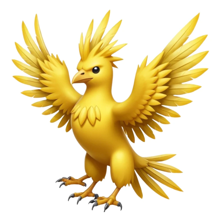 zapdos pokemon sticker