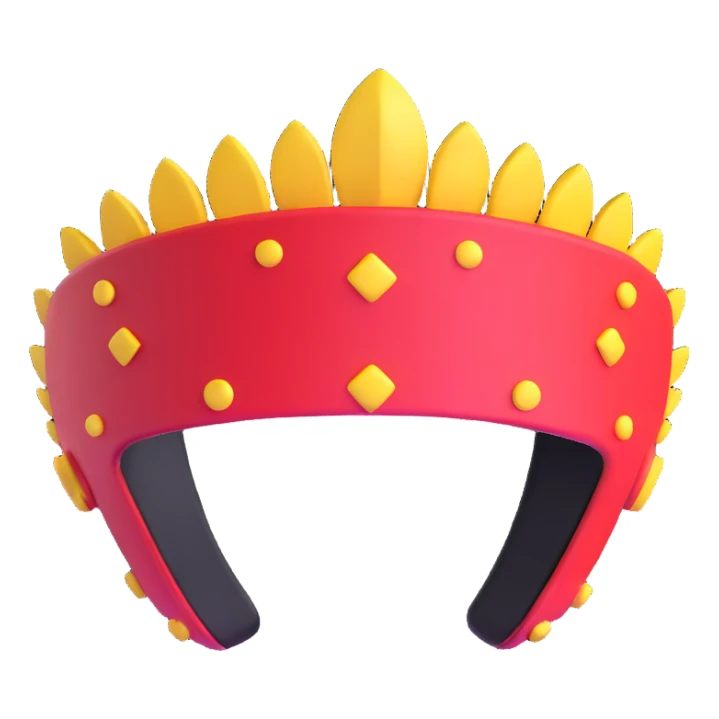 blangkon traditional Javanese headgear sticker