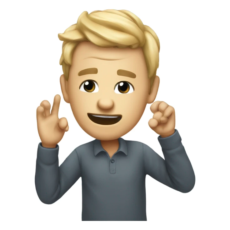 Smacking yourself in the head with your hand emoji face￼ sticker