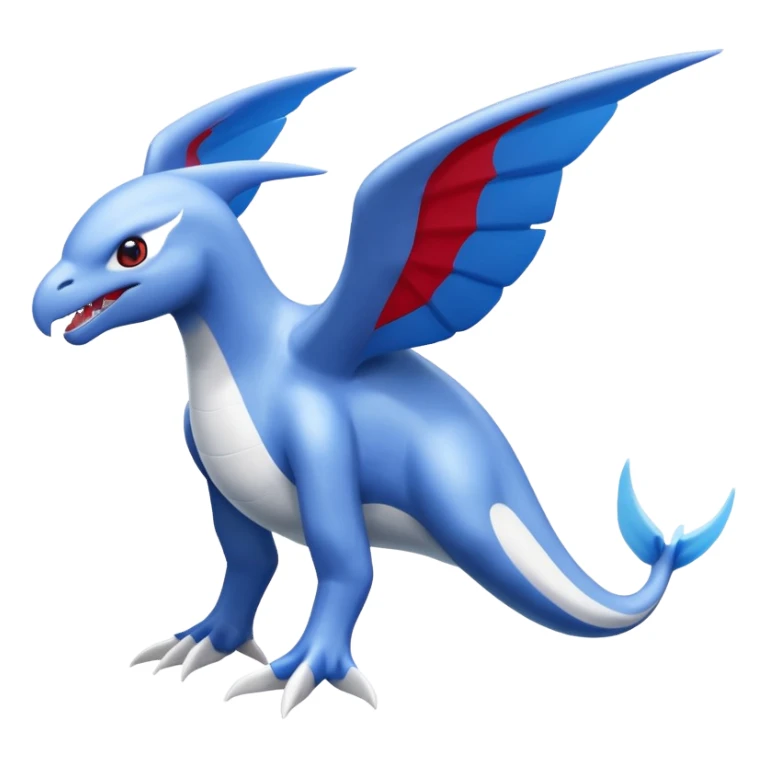 Latios-Kyogre-Lugia-Fakémon-hybrid-creature (full body)  sticker