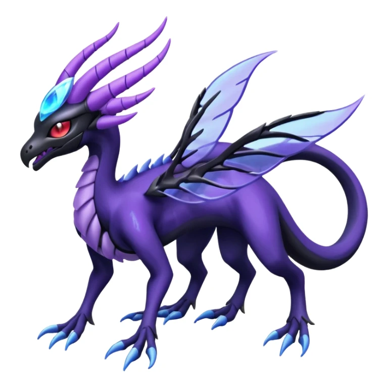 Lunala-Yveltal-Palkia-Fakémon-hybrid-creature (full body)  sticker