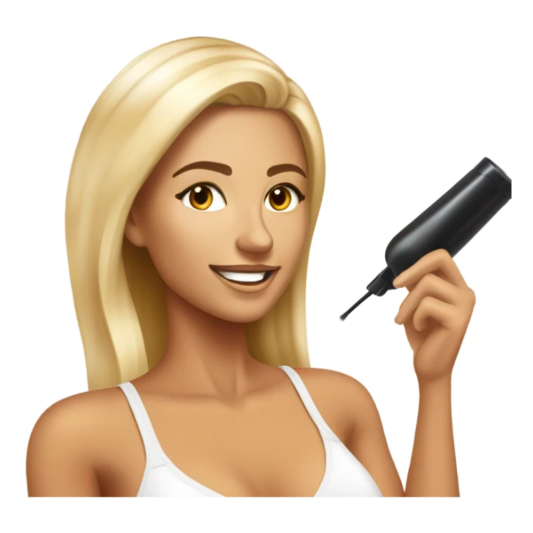 Master of spray tanning sticker