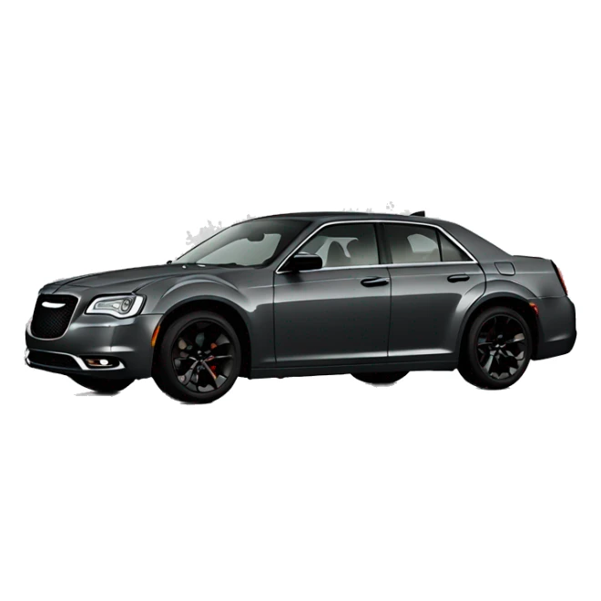 2021 Chrysler 300s dark gray sticker