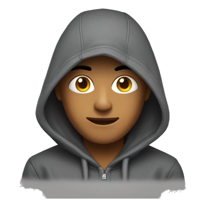 dig wearing hoodie sticker