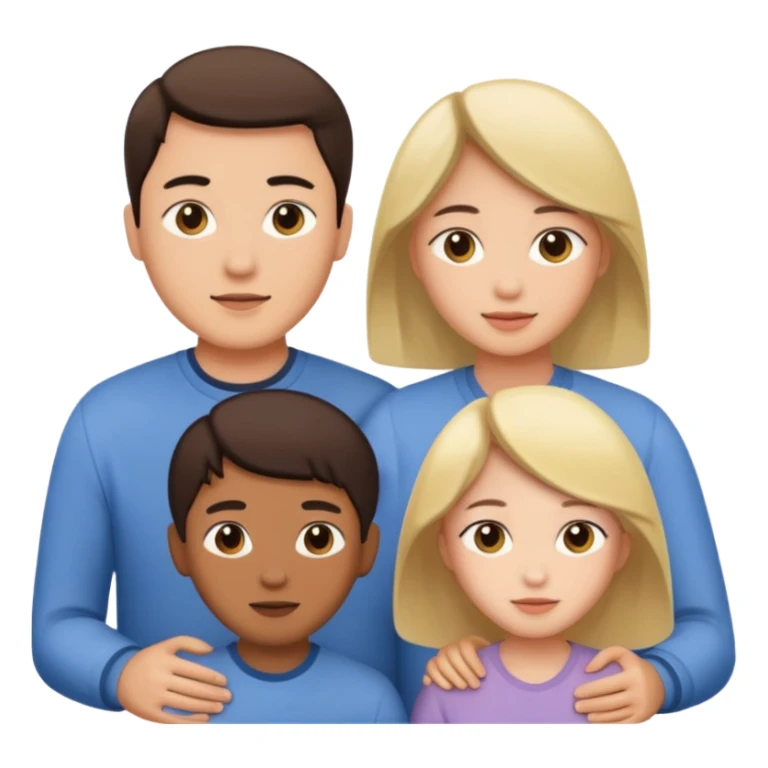 family emoji amwf sticker