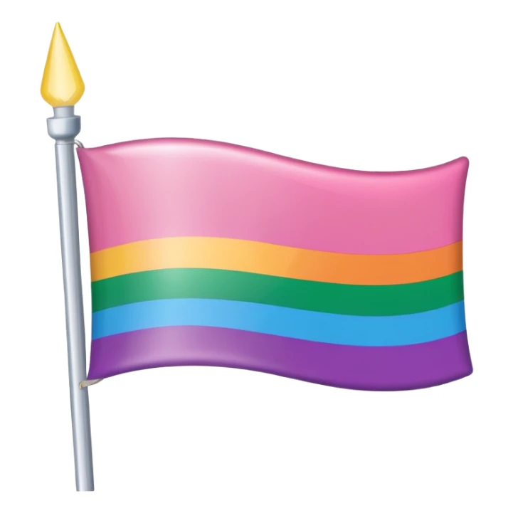 la bandera lesbiana de navidad sticker