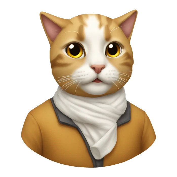 Un gtto che bacia un altro gattd sticker