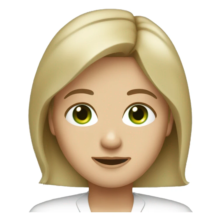 green eyed, dark blond hair it specialist  sticker