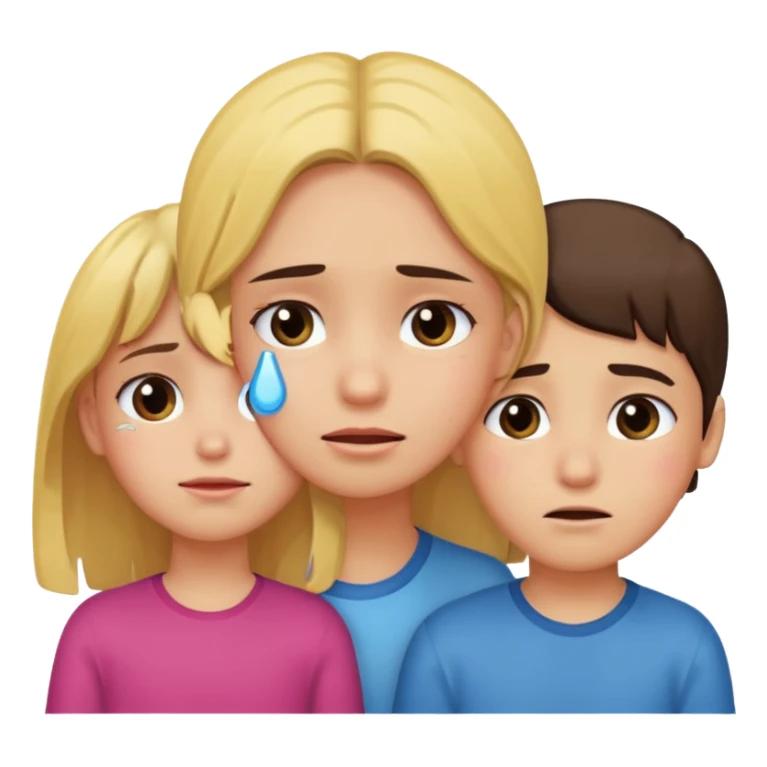 Girl alone watching a boy fall inlove with another girl sticker