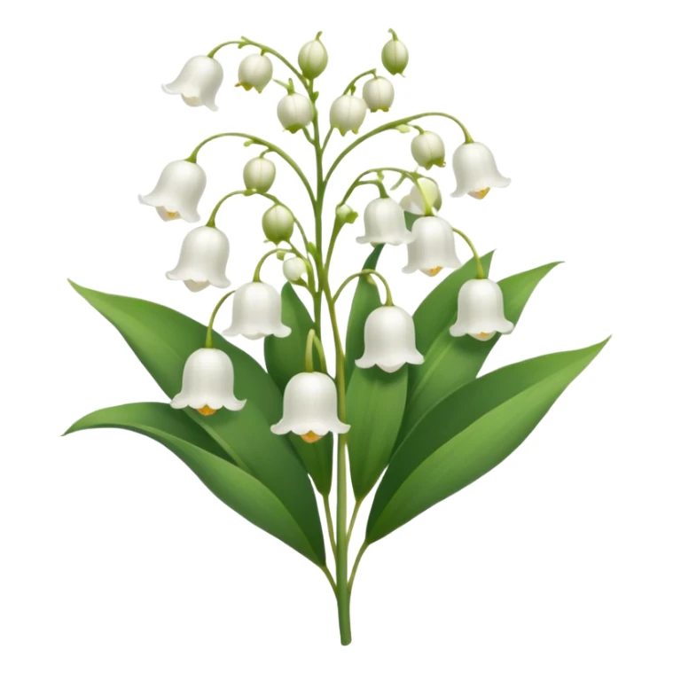 Lily of the valley  sticker