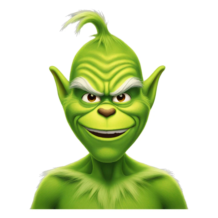 grinch sticker