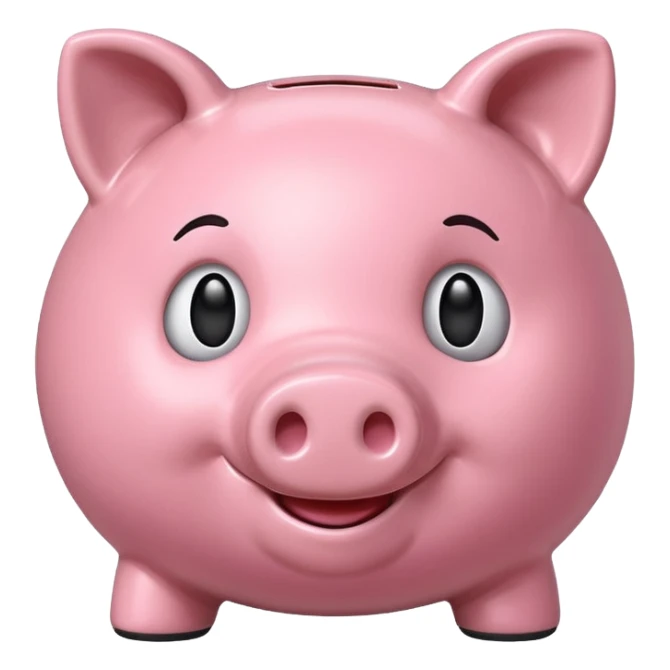 Piggy money sticker