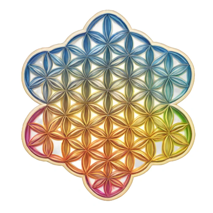 flower of life sticker
