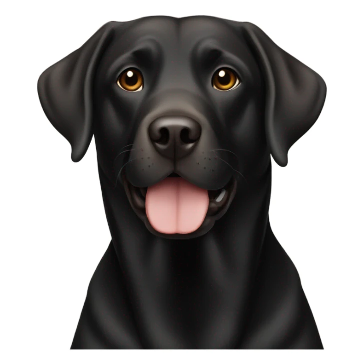 labrador black and whisky sticker