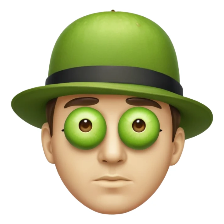 Magritte “the son of man”  sticker