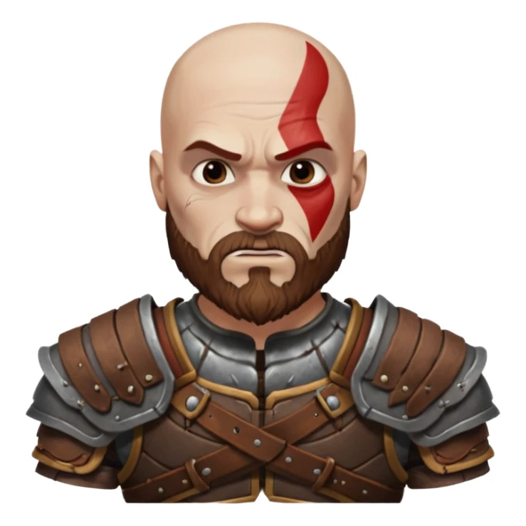 God of War Kratos sticker