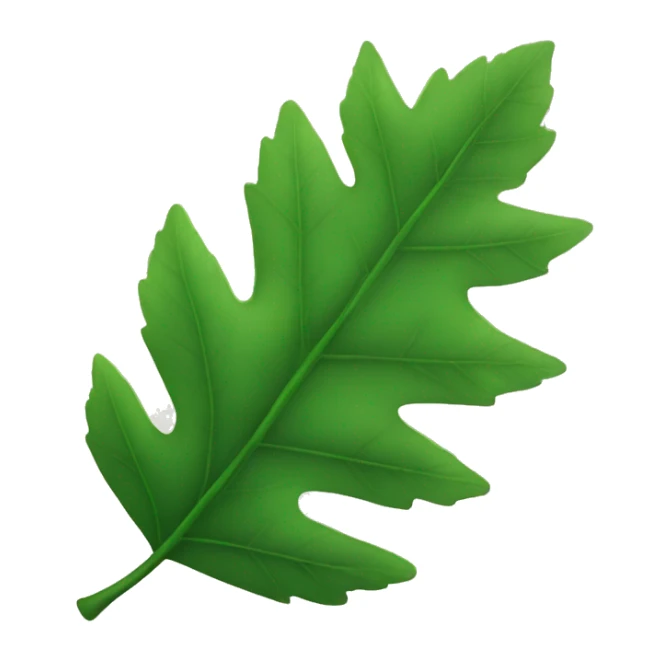 leaves sticker