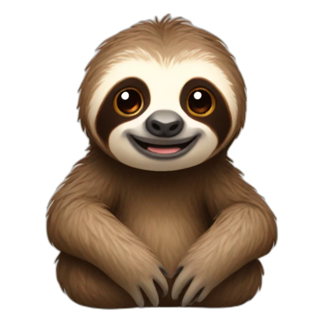 Sloth sticker