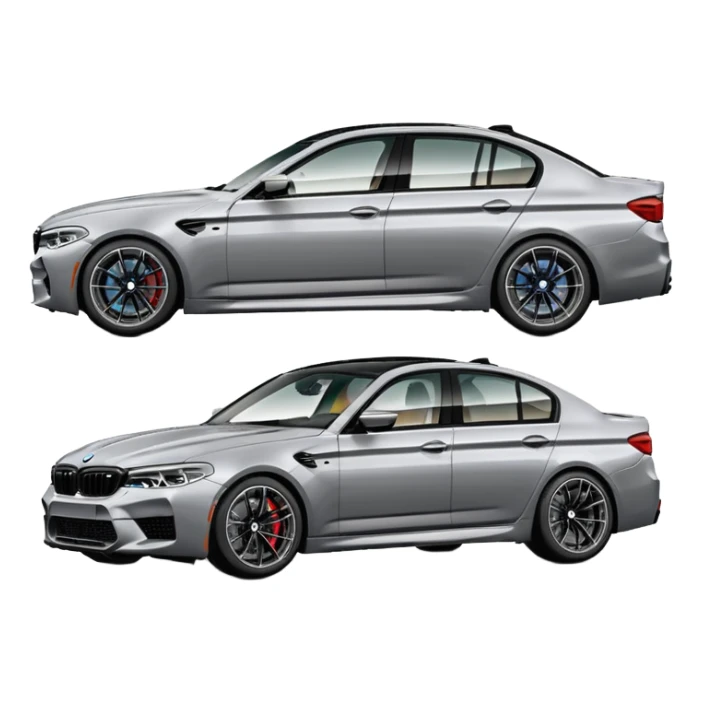 BMW M5 f90 competition all angles sticker