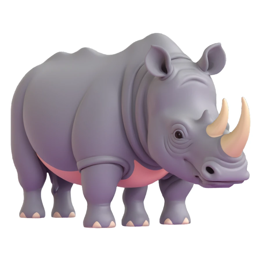Rhinoceros sticker