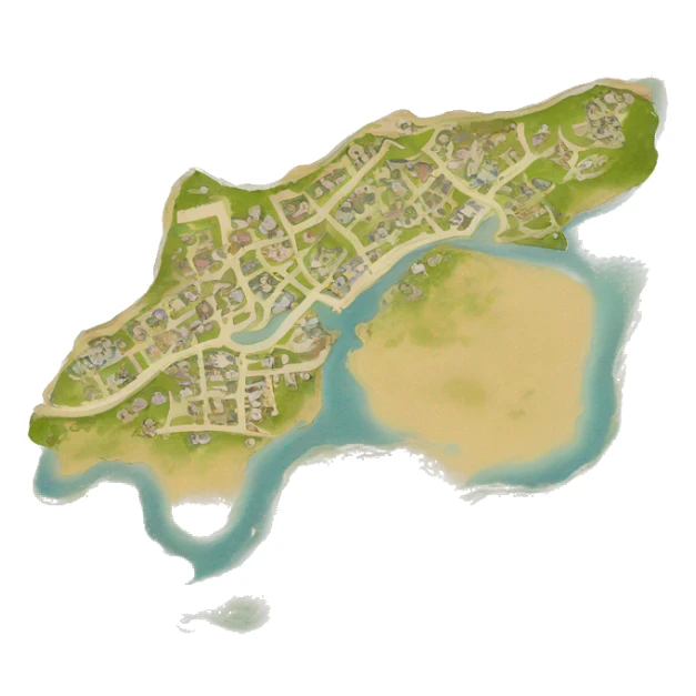 Outline of Nantucket Island, Massachusetts  sticker