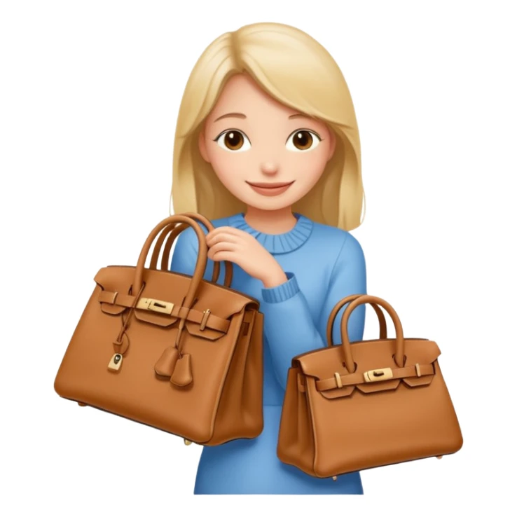 Girl hugging a birking sticker