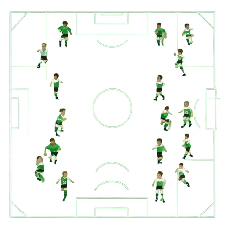 Irish football sticker