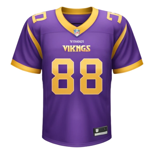 Minnosoto vikings jersey | need only jersey without numbers sticker