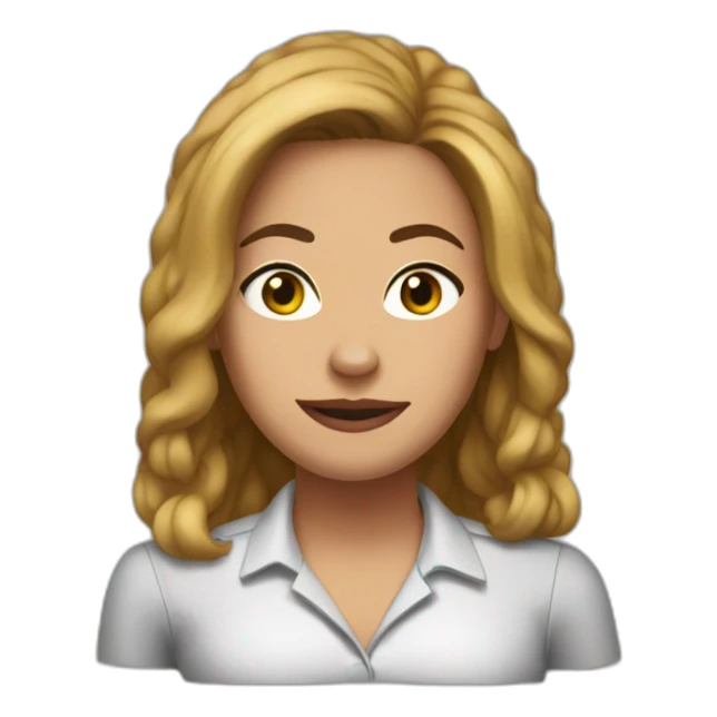 Pam from the TV series The Office sticker