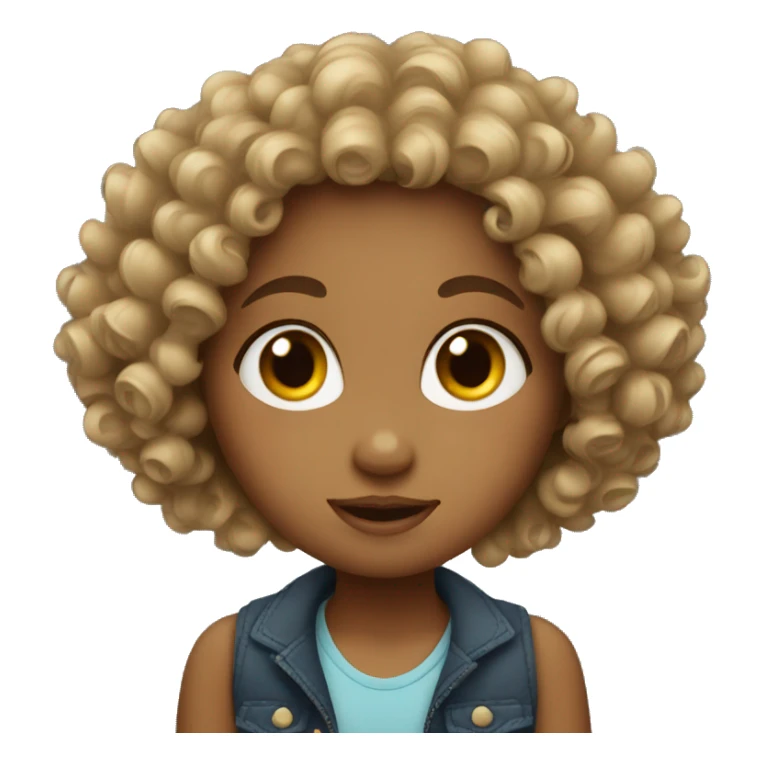 Curly Girl sticker
