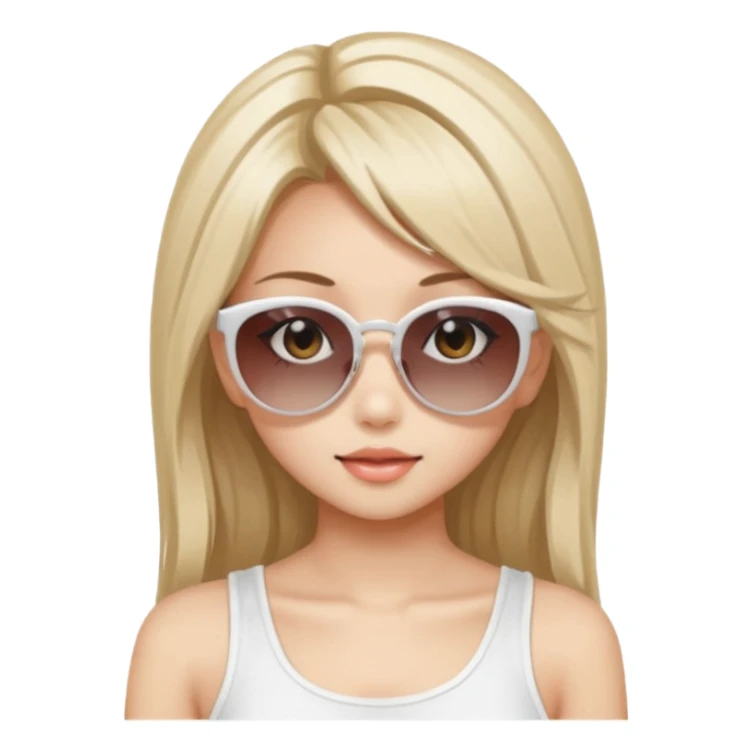 Aesthetic Gyaru Summer Girl sticker