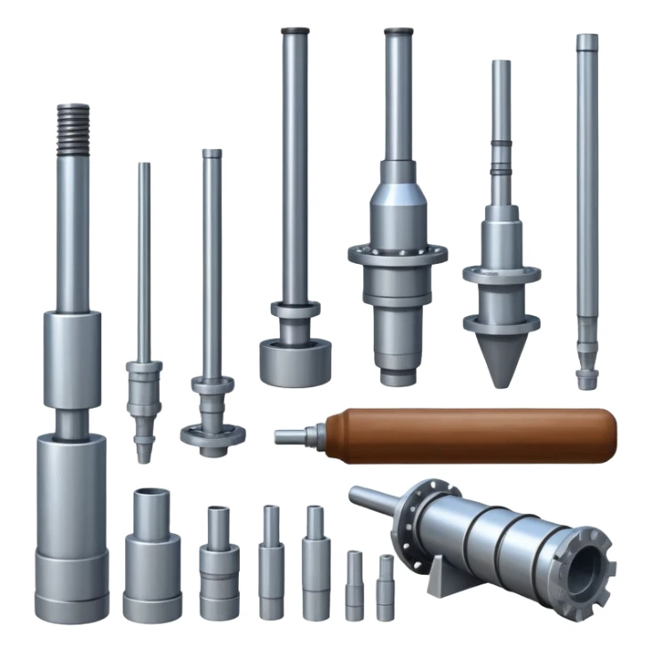 Specialized marine geology tools including sediment corers, rock dredges, and bottom samplers sticker