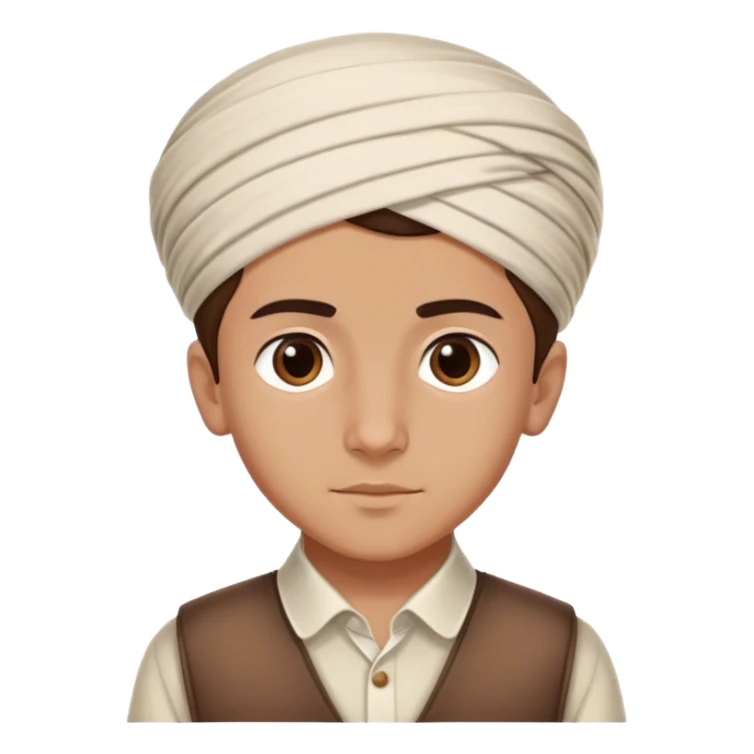 Turkish gaziantep boy classic clothes beautiful finish sticker