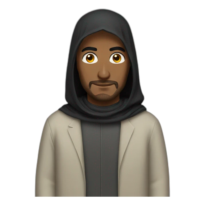 batman muslim sticker