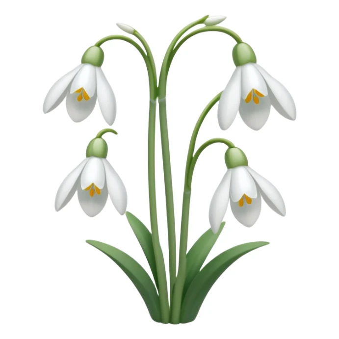 Snowdrops sticker